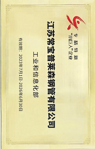 1、國(guó)家專(zhuān)精特新小巨人企業(yè)2023（常寶普萊森）_副本.jpg